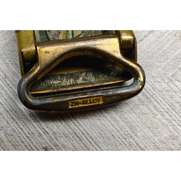 Vintage Hickok USA Art Deco Monogram Letter G Belt Buckle Zn Alloy Master Plate - Picture 5 of 5